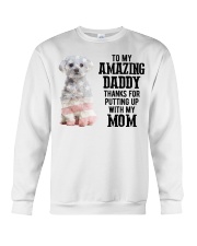 Amazing Daddy - Maltese Crewneck Sweatshirt tile