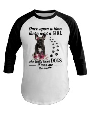Really Loved - BLACK French Bulldog Baseball Tee tile