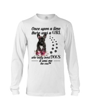 Really Loved - BLACK French Bulldog Long Sleeve Tee tile