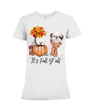 It is Fall - Shih Tzu Premium Fit Ladies Tee tile