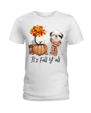 It is Fall - Shih Tzu Ladies T-Shirt tile