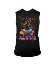 Karma - BLACK Brussels Griffon Sleeveless Tee tile