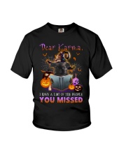 Karma - BLACK Brussels Griffon Youth T-Shirt tile