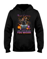 Karma - BLACK Brussels Griffon Hooded Sweatshirt tile