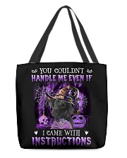 Instructions - BLACK Labrador All-Over Tote tile