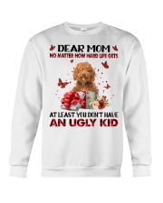 Ugly Kid - RED Labradoodle Crewneck Sweatshirt tile