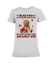 Ugly Kid - RED Labradoodle Premium Fit Ladies Tee tile