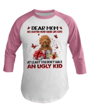 Ugly Kid - RED Labradoodle Baseball Tee tile
