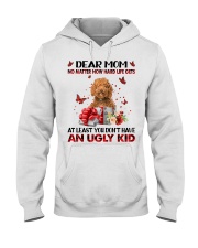 Ugly Kid - RED Labradoodle Hooded Sweatshirt tile