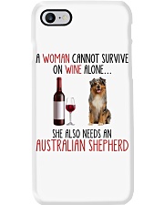 She Also Needs - Australian Shepherd 1 Phone Case tile