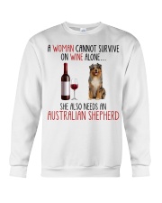 She Also Needs - Australian Shepherd 1 Crewneck Sweatshirt tile
