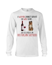 She Also Needs - Australian Shepherd 1 Long Sleeve Tee tile