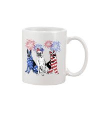 American Firework - German Shepherd Mug tile