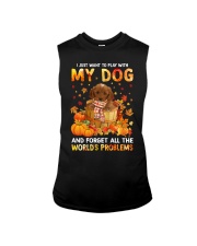 Forget Problems - RED Cockapoo Sleeveless Tee tile
