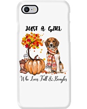 Fall And - Beagle 2 Phone Case tile