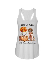 Fall And - Beagle 2 Ladies Flowy Tank tile