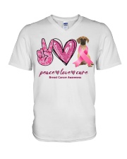 Cure - Great Dane V-Neck T-Shirt tile
