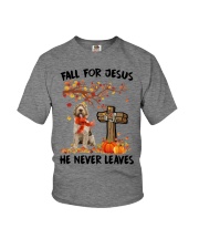 Autumn Cross - Spinone Italiano Youth T-Shirt tile