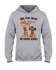 Autumn Cross - Spinone Italiano Hooded Sweatshirt tile