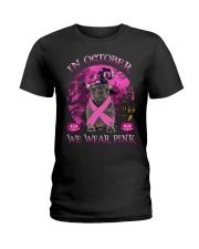 Pink Moon - Grey French Bulldog Ladies T-Shirt tile