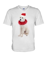 Christmas Cheer - Jindo V-Neck T-Shirt tile