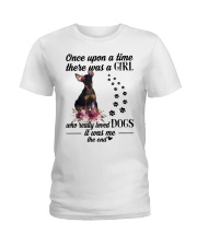 Really Loved - Manchester Terrier Ladies T-Shirt tile