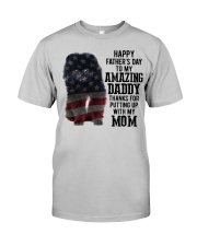 Father Day - Black Pomeranian Classic T-Shirt front