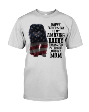 Father Day - Black Pomeranian Premium Fit Mens Tee tile