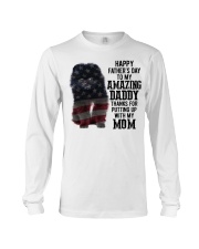 Father Day - Black Pomeranian Long Sleeve Tee tile
