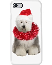 Christmas Cheer - Old English Sheepdog Phone Case tile