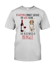 She Also Needs - Beagle Premium Fit Mens Tee tile