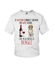 She Also Needs - Beagle Youth T-Shirt tile