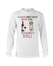 She Also Needs - Beagle Long Sleeve Tee tile
