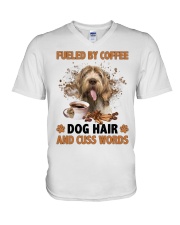 Fueled By - Spinone Italiano V-Neck T-Shirt tile