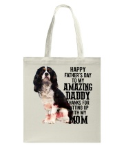 Father Day - Cavalier King Charles Spaniel Tote Bag tile