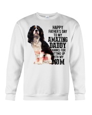 Father Day - Cavalier King Charles Spaniel Crewneck Sweatshirt tile