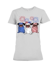 American Pug Premium Fit Ladies Tee tile