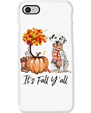 It is Fall - Dalmatian Phone Case tile