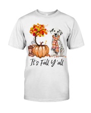 It is Fall - Dalmatian Classic T-Shirt tile