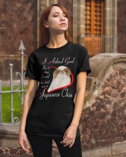 He Sent - Japanese Chin 1 Classic T-Shirt apparel-classic-tshirt-lifestyle-06