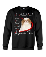 He Sent - Japanese Chin 1 Crewneck Sweatshirt tile