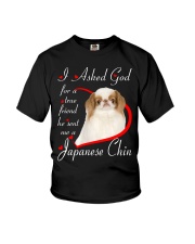 He Sent - Japanese Chin 1 Youth T-Shirt tile