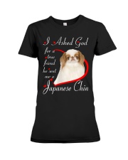 He Sent - Japanese Chin 1 Premium Fit Ladies Tee tile