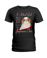 He Sent - Japanese Chin 1 Ladies T-Shirt tile