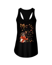 Leaf Scarf - Australian Shepherd 3 Ladies Flowy Tank tile