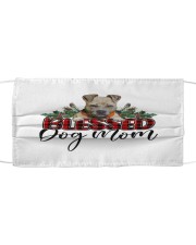 Blessed Dog Mom - Pitbulll 1 Mask tile