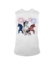 American Firework - Horses Sleeveless Tee tile