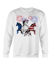 American Firework - Horses Crewneck Sweatshirt tile
