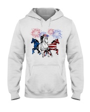American Firework - Horses Hooded Sweatshirt tile