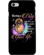 Happiest - Leonberger Phone Case tile